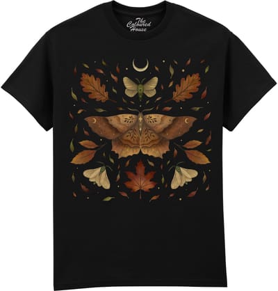 Mot Autumn Moth The Coloured House T-shirt M