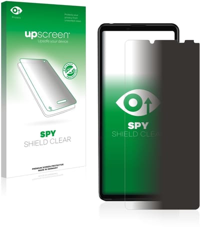 upscreen - privacy screenprotector voor Sony Xperia 10 III / 10 III Lite - Folie Beschermfolie Blauwlichtfilter