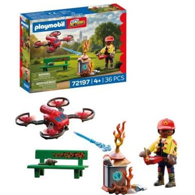 Playmobil City Action Brandweer Blusdrone - 72197