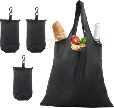 Dailygoods- Boodschappentas Opvouwbaar - 4 Stuks - Waterdicht - Herbruikbaar - Oxford-stof - Duurzaam - Herbruikbare Tas