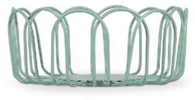 ONA Draadmand 16xH7cm groen Flores