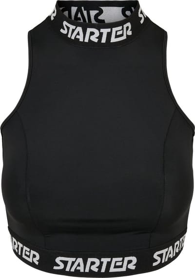 Starter Black Label - Logo Tape Sports Mouwloze top - L - Zwart
