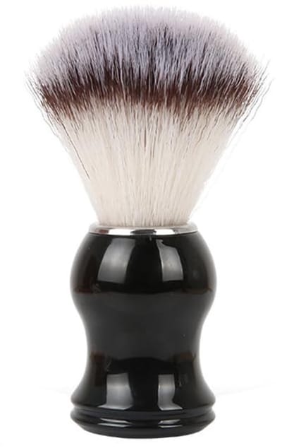Dailygoody - Scheerkwast - Exfoliërende Scheerkwast - Professionele Haarborstel - Houten Greep - Voor Baard en Snor - Ideaal voor Nat Scheren