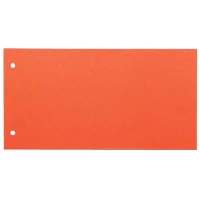 Scheidingsstrook Quantore 230x120mm oranje 250 stuks