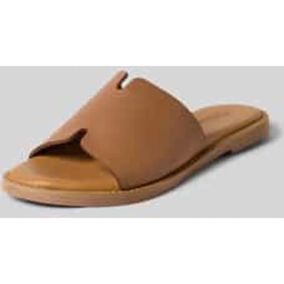 Tamaris leren muiltje 1-27135-42 305 damesschoenen slip-on M2713542 bruin