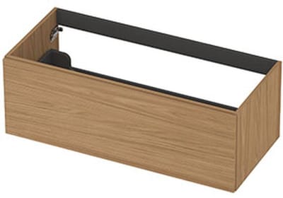 INK - Onderkast 1L Decor Softclose Tbv Greep - 1000x450x350 Mm - Blank Eiken