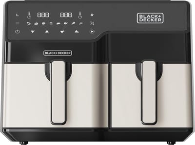 Black & Decker BLACK+DECKER Air Fryer Dual Basket 2500W