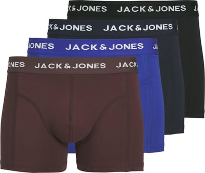 JACK&JONES - JACEMU TRUNKS 4 PACK - Heren - Onderbroeken