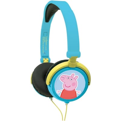 Peppa Pig Stereo Bedrade Opvouwbare Koptelefoon met veilige volumebeperking