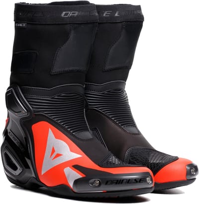Dainese Axial 2 Laarzen Zwart Rood Fluo - Laars