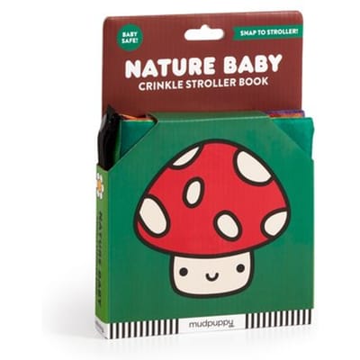 Nature Baby Crinkle Fabric Stroller Book - Mudpuppy