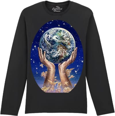Hands Of Love The Coloured House Longsleeve T-shirt XXL