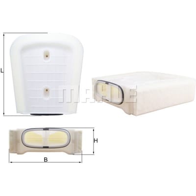 Luchtfilter KNECHT LX 3295/8
