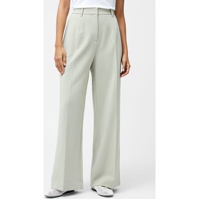 French Connection Angie Suiting Wide Leg Trsr Pistachio Green Maat: 16 | Pantalons Outlet | Dames | Groen