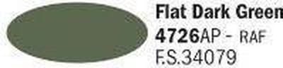 Italeri - Flat Dark Green (Ita4726ap) - modelbouwsets, hobbybouwspeelgoed voor kinderen, modelverf en accessoires