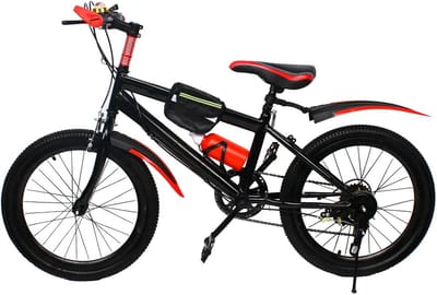 Kinderfiets Mountainbike - Jongensfiets Meisjesfiets - Buiten Fietsen - Aluminium Schijfrem - 20 inch - Rood