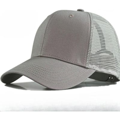 4XL Grote Maat 68cm Mesh Baseballpet Mode Unisex Veelzijdig Grote Mat Geschikt Voor Groot Gezicht Zonneklep Verstelbare Snapback Pet 2XL 59-61 cm gray