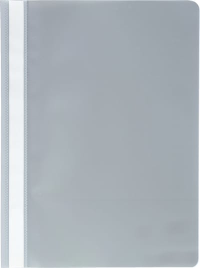 Exacompta 25x Snelhechtmap PP standaardkwaliteit - A4 - Grijs - 449210B