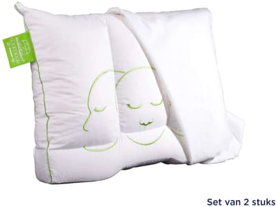 totaalBED Molton kussensloop Silvana (set) 50 x 70 cm - 100% katoen flanel - hoofdkussens