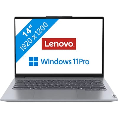Lenovo ThinkBook 14 G7 ARP AMD Ryzen™ 7 7735HS Laptop 35,6 cm (14") WUXGA 16 GB DDR5-SDRAM 512 GB SSD Wi-Fi 6E (802.11ax) Windows 11 Pro Grijs Engels