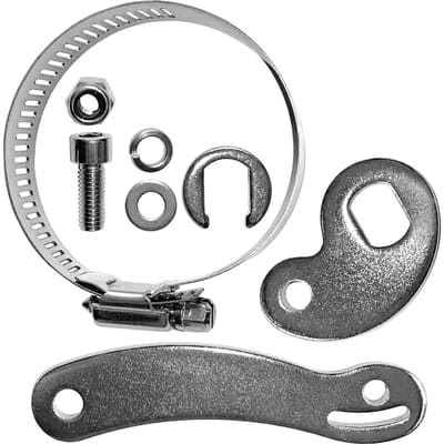Elektrische fiets koppelarm accessoire Ebike koppelringen universeel voor voor- en achtermotor van e-bike gray
