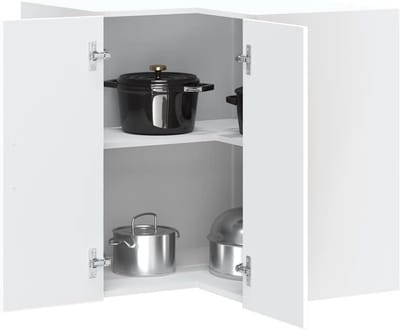 Keuken hoekkast - Keukenmeubel muurkast - Ruimte optimalisatie - Stevig technisch hout