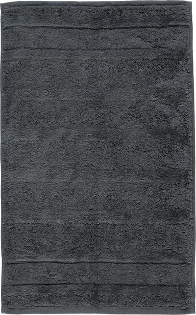 Cawo Noblesse2 Uni Gastendoekje - Antraciet 30x50