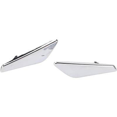 2 STUKS Voorste Spatbord Chroom Afwerking 51117338569 Vervanging voor X3 X4 F25 F26 2013-2017 white