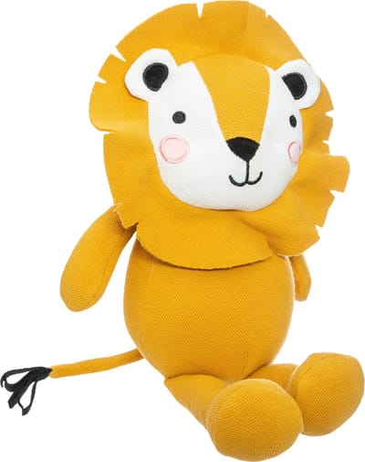 Atmosphera Pluche Leeuw - Knuffel leeuwtje - Geel - Lion - 41 cm - Knuffeldier kind