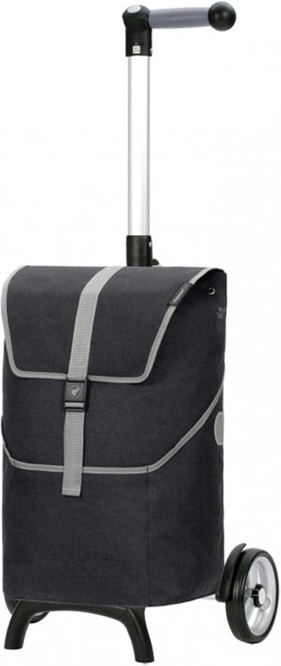 Andersen Shopper Unus Shopper Fun Mikkel winkelwagen 54 cm - 36 L - schwarz