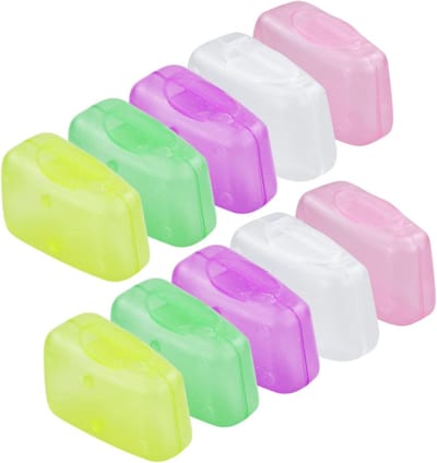 Tandenborstelhoezen - Beschermkapjes - Reizen en Opslag - Lichtgewicht en Duurzaam - 10 Stuks - Multicolor