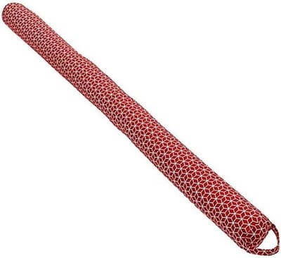 Tochtstopper - Tochtrol Deur - Energie Besparen - Handgemaakt Ontwerp - Rood