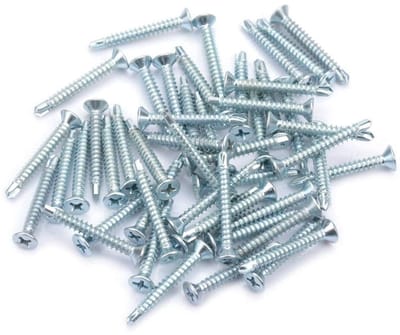 Solidchoice - Dailygoody - 50 Stuks M4.2x38mm Platkop Zelftappende Schroeven - Zelfborende Schroeven Assortiment - Corrosiebestendig - Hoogwaardige Kwaliteit - ...