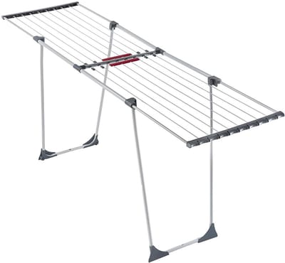 ApexArte® Wasrek Inklapbaar - Droogrek Staand - Wasdroger - Grijs