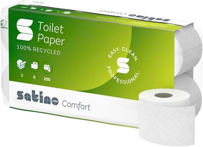 Extra Zacht Toiletpapier 3-laags - Groot Voordeelverpakking 72 Rollen - 250 Vel per Rol