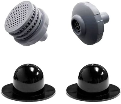 VHV - Zwembad Aansluitset - 32 mm slangkoppeling set - Kunststof aansluiting voor zwembadslang