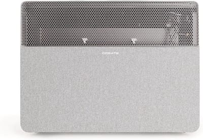 Elektrische Convector - Wandkachel Vloerverwarming - Snel Ruimtes Verwarmen - Inverter Technologie Geluidloos - 56x12x42 cm - Grijs