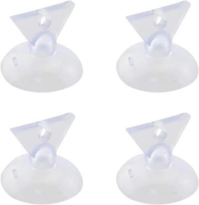 Transparante Zuignap voor het Verwijderen van GU10 Lampen - 30mm Triangle Suction Cup voor LED en Halogeen Lampen