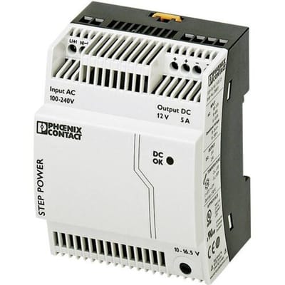 Phoenix Contact 2868583 DIN-rail netvoeding 12 V/DC 5 A 60 W Aantal uitgangen:1 x Inhoud 1 stuk(s)