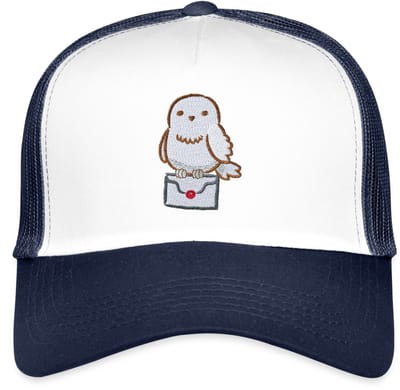 Harry Potter Hedwig Met Letter Borduurmotief Trucker Cap