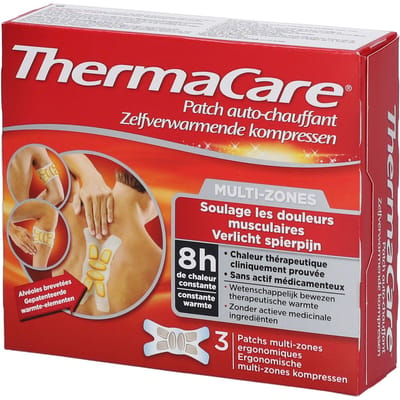 ThermaCare Patch Auto-Chauffant Multizone | Spierpijn, artrose en verstuikingen 3 Verband(en)