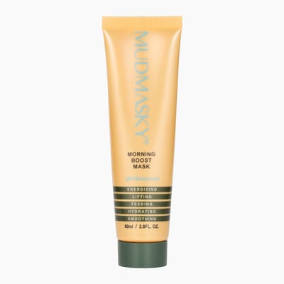 MUDMASKY® Morning Boost Mask 60ml - Gezichtsmasker - Verfrissende romige ochtendmasker voor strakke huid- energieboost - Huidherstellend - 2 Minuten clay mask voor droge/normale/vette huid