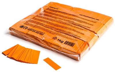 Magic FX CON01OR SF confetti 55 x 17 mm bulkbag 1kg Orange