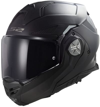 LS2 Helm Advant X mat zwart met intercom 4X maat XS
