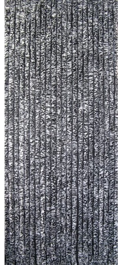 Sun Arts Kattenstaart - Vliegengordijn - Horgordijnen - 90cm x 220cm - Zwart/Wit