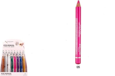 Easy Paris Cosmetics - Jumbo Oogschaduw en Oogpotlood met puntenslijper - Roze - Nummer 05 - 1 stuks