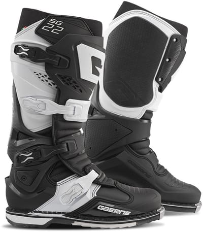 Gaerne SG-22 Zwart Wit Crosslaarzen - Laars