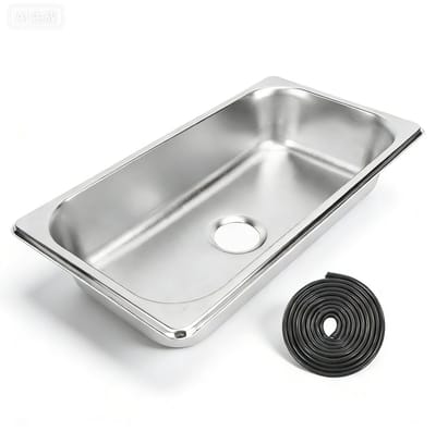 Dailygoods - Roestvrijstalen Keukengootsteen voor Boot of Caravan