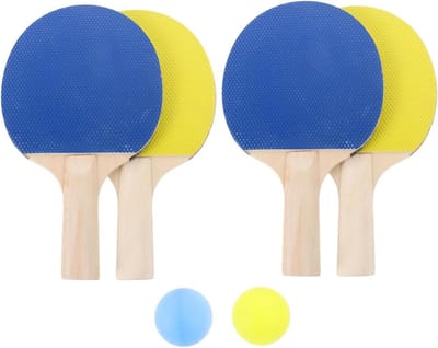 Tafeltennis Set - Beginner Set - Vaardigheidstraining - Inclusief Draagtas - 25.30X14.70X2.30CM - Diverse Kleuren
