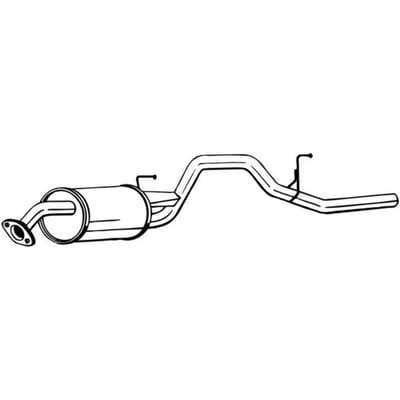 Geluiddemper achter BOSAL 281-087